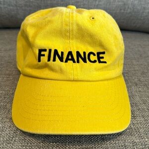 Rowing Blazers Cotton Twill Dad Hat (“Finance” Cap